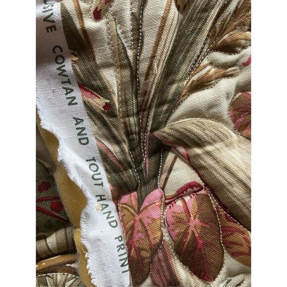 PALMIER Cowtan and Tout Fabric Upholstery Project Remants Batting - Picture 5 of 6